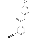 CAS 登录号：465514-72-1， 3-[(4-甲基苯基)乙酰基]苯甲腈