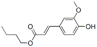 CAS#: 4657-33-4, Butyl 4'-Hydroxy-3'-Methoxycinnamate