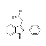 CAS#: 4662-03-7, (2-Phenyl-1H-Indol-3-Yl)Acetic Acid