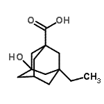 CAS#: 466683-24-9, 3-Ethyl-5-Hydroxy-1-Adamantanecarboxylic Acid