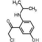 CAS#: 466694-14-4, 2-Chloro-1-[5-Hydroxy-2-(Isopropylamino)Phenyl]Ethanone