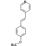 CAS#: 46739-60-0, 4-[(E)-2-(4-Methoxyphenyl)Vinyl]Pyridine