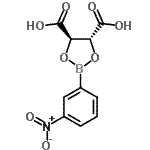 CAS 登录号：467443-01-2， (4R,5R)-2-(3-硝基苯基)-1,3,2-二氧硼戊环-4,5-二甲酸