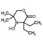 CAS#: 468772-74-9, 3,3-Diethyl-4-Hydroxy-5,5-Dimethyl-2-Morpholinone