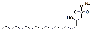 CAS 登录号：4710-34-3， 2-羟基十八烷磺酸钠盐