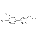 CAS#: 471239-87-9, 4-(5-Ethyl-3-Furyl)-1,2-Benzenediamine