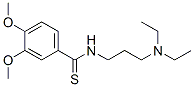 CAS#: 47167-71-5, N-[3-(Diethylamino)Propyl]-3,4-Dimethoxybenzothioamide