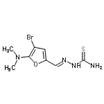 CAS#: 471887-31-7, (2E)-2-{[4-Bromo-5-(Dimethylamino)-2-Furyl]Methylene}Hydrazinecarbothioamide