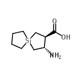 CAS#: 472966-20-4, (2R,3S)-3-Amino-5-Silaspiro[4.4]Nonane-2-Carboxylic Acid