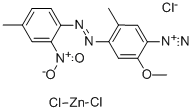CAS#: 47300-91-4, 2-Methoxy-5-methyl-4-((4-methyl-2-nitrophenyl)azo)benzenediazonium tetrachlorozincate