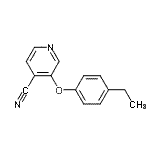 CAS 登录号：473256-01-8， 3-(4-乙基苯氧基)异烟腈