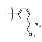 CAS#: 473732-59-1, 1-[3-(Trifluoromethyl)Phenyl]-1-Propanamine