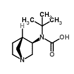 CAS#: 473795-32-3, (3R,4S)-1-Azabicyclo[2.2.1]Hept-3-Yl(2-Methyl-2-Propanyl)Carbamic Acid