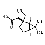 CAS#: 473829-52-6, [(1R,2R,5S)-2-(Aminomethyl)-6,6-Dimethylbicyclo[3.1.0]Hex-2-Yl]Acetic Acid