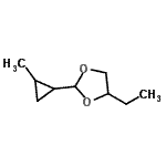 CAS#: 473838-34-5, 4-Ethyl-2-(2-Methylcyclopropyl)-1,3-Dioxolane