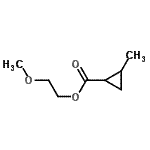CAS#: 473838-72-1, 2-Methoxyethyl 2-Methylcyclopropanecarboxylate