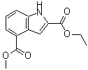 CAS#: 473883-20-4, 2-Ethyl 4-Methyl 1H-Indole-2,4-Dicarboxylate