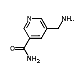CAS#: 473924-60-6, 5-(Aminomethyl)Nicotinamide