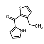 CAS#: 473933-99-2, (3-Ethyl-2-Thienyl)(1H-Pyrrol-2-Yl)Methanone