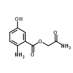 CAS#: 473976-93-1, 2-Amino-2-Oxoethyl 2-Amino-5-Hydroxybenzoate