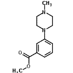 CAS#: 474334-89-9, Methyl 3-(4-Methyl-1-Piperazinyl)Benzoate