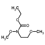 CAS 登录号：474510-43-5， 乙基甲氧基(2-甲氧基乙基)氨基甲酸酯