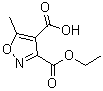 CAS 登录号：474678-51-8， 3-(乙氧羰基)-5-甲基-1,2-恶唑-4-羧酸