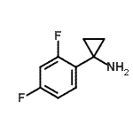 CAS#: 474709-81-4, 1-(2,4-Difluorophenyl)Cyclopropanamine