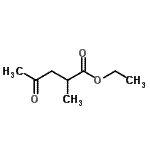 CAS 登录号：4749-12-6， 乙基2-甲基-4-氧代戊酸酯