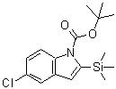 CAS 登录号：475102-16-0， 5-氯-2-(三甲基硅烷基)-1H-吲哚-1-羧酸叔丁酯