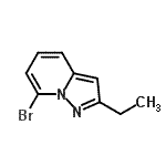 CAS#: 475174-68-6, 7-Bromo-2-Ethylpyrazolo[1,5-a]Pyridine