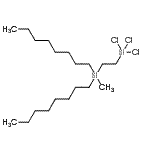 CAS#: 475213-02-6, Trichloro{2-[Methyl(Dioctyl)Silyl]Ethyl}Silane
