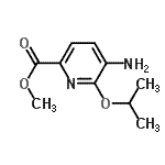 CAS 登录号：475272-69-6， 甲基5-氨基-6-异丙氧基-2-吡啶羧酸酯