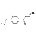 CAS 登录号：475288-20-1， 1-(6-甲氧基-3-吡啶基)-3-丁烯-1-酮