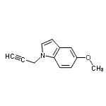 CAS#: 475473-79-1, 5-Methoxy-1-(2-Propyn-1-Yl)-1H-Indole