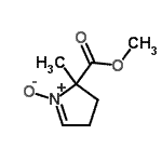 CAS#: 475672-78-7, Methyl 2-Methyl-3,4-Dihydro-2H-Pyrrole-2-Carboxylate 1-Oxide