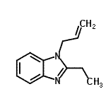 CAS 登录号：476324-88-6， 1-烯丙基-2-乙基-1H-苯并咪唑