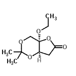 CAS#: 476330-17-3, (4aR,7aR)-4A-Ethoxy-2,2-Dimethyltetrahydro-6H-Furo[3,2-d][1,3]Dioxin-6-One