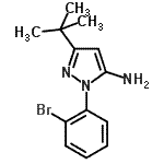 CAS 登录号：476637-04-4， 1-(2-溴苯基)-3-(2-甲基-2-丙基)-1H-吡唑-5-胺