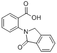 CAS 登录号：4770-69-8， 2-(1-氧代-1,3-二氢-2H-异吲哚-2-基)苯甲酸
