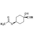 CAS#: 477344-74-4, trans-4-Cyano-4-Hydroxycyclohexyl Acetate