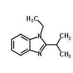 CAS#: 477502-56-0, 1-Ethyl-2-Isopropyl-1H-Benzimidazole
