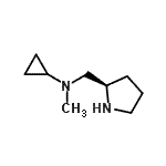 CAS#: 477577-14-3, N-Methyl-N-[(2R)-2-Pyrrolidinylmethyl]Cyclopropanamine
