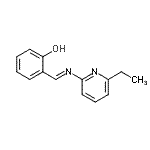 CAS#: 477878-37-8, 2-{(E)-[(6-Ethyl-2-Pyridinyl)Imino]Methyl}Phenol
