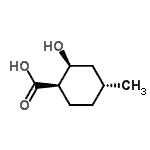 CAS#: 478028-37-4, (1R,2S,4R)-2-Hydroxy-4-Methylcyclohexanecarboxylic Acid