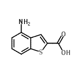 CAS#: 478076-38-9, 4-Amino-1-Benzothiophene-2-Carboxylic Acid
