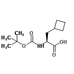 CAS#: 478183-60-7, 3-Cyclobutyl-N-{[(2-Methyl-2-Propanyl)Oxy]Carbonyl}-L-Alanine