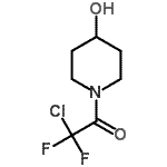CAS#: 478258-79-6, 2-Chloro-2,2-Difluoro-1-(4-Hydroxy-1-Piperidinyl)Ethanone