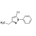 CAS#: 478398-07-1, 3-Ethyl-1-Phenyl-1H-Pyrazole-5-Thiol