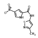 CAS#: 478493-09-3, N-(3-Methylisothiazol-5-Yl)-4-Nitro-1H-Pyrrole-2-Carboxamide